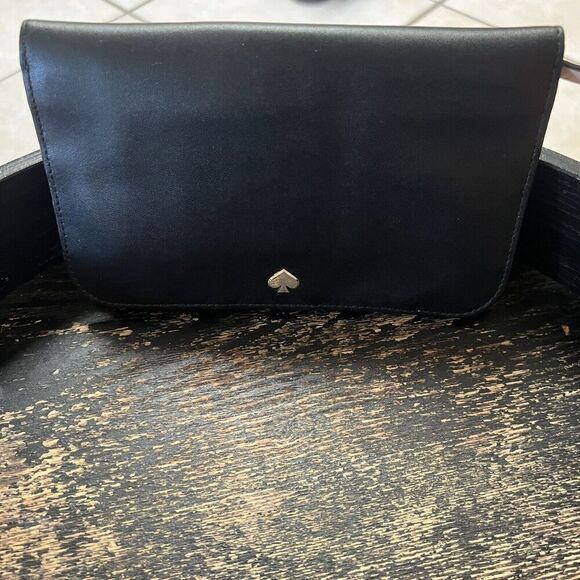 Kate Spade Nadine Medium Clutch Wallet Black - Picture 5 of 10